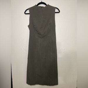 Banana Republic Sz 8 Birdseye Paneled Sheath Dress